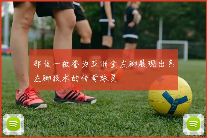 邵佳一被誉为亚洲金左脚展现出色左脚技术的传奇球员